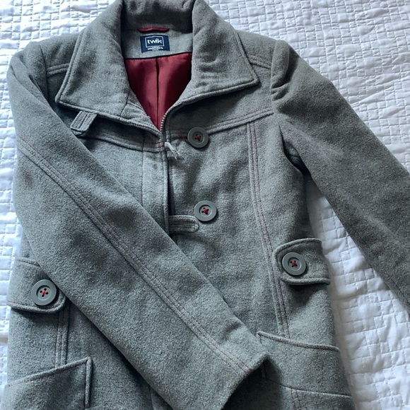 Wool coat / manteau laine - Picture 2 of 9